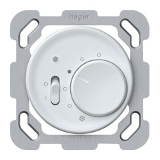 UP-Raumthermostat origin mit Schalter 230VAC 5-30°C 10A weiss