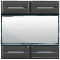 UP-Szenentaster Axolute anthrazit 2 Module