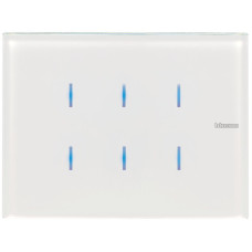UP-Tastsensoren Bticino 6-fach Glas weiss, MyHOME Axolute