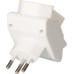 Abzweigstecker 3xT13 sternförmig weiss