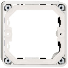 Aufsatzrahmen Feller NEVO SNAPFIX 87x87x20mm weiss