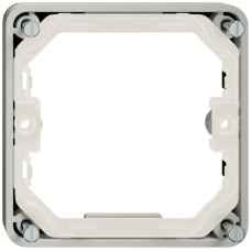 Aufsatzrahmen Feller NEVO SNAPFIX 87x87x8.5mm grau