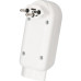 Dreifachstecker Typ 13 maxADAPTturn 10A 250V 2xFront 1xunten drehbar weiss