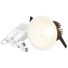 EB-LED-Spot MH ATMO 80 10.5W 960lm 3000K IP44 MB DIM DALI Ø80mm weiss