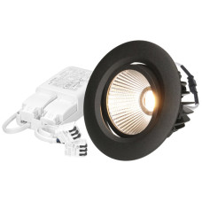 EB-LED-Spot MH AXO 10.5W 960lm 3000K IP44 MB DIM DALI Ø100mm schwarz