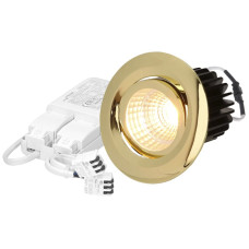 EB-LED-Spot MH MOVE 10.5W 830lm 2700K IP44 MB DIM DALI Ø68mm Gold