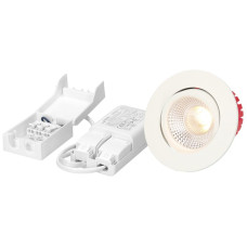 EB-LED-Spot MH SOLV 8W 710lm 3000K IP44 MB DIM DALI Ø80mm weiss