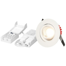 EB-LED-Spot MH SOLVO 8W 750lm 3000K IP44 MB DIM DALI Ø100mm weiss