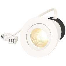 EB-LED-Spot MH maxLUCE DISC 7W 590lm 4000K IP44 DIM Ø80mm weiss 36°