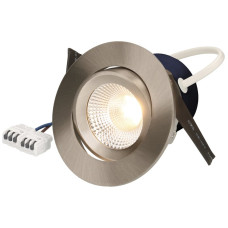 EB-LED-Spot MH maxLUCE ROUND 230 8W 780lm 4000K IP44 DIM Ø95mm Nickel 36°