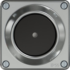 Leuchtdrucktaster ELEMENT 1P 1Ö 1S 16A 250V Aluminium