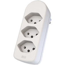 Mehrfach-Stecker MAX HAURI ADAPT SPLIT 10A 3xT13 weiss - 1 Stück