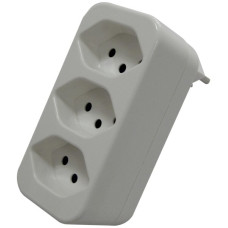 Mehrfachstecker 3xT13 weiss