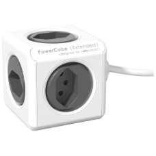 Mehrfachstecker 4xT13 anthrazit 1.5m PowerCube Extended