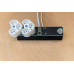Mehrfachstecker MANTA 3xT13 drehbar 320° 10A 230V IP20 weiss