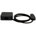 Mehrfachstecker MH Cube 3xT13 1xUSB-A/1xUSB-C schwarz Kabel 2m schwarz