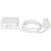 Mehrfachstecker MH Cube 3xT13 1xUSB-A/1xUSB-C weiss Kabel 2m weiss