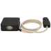 Mehrfachstecker MH Cube 4xT13 schwarz Kabel 2m go "Sand"