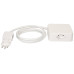 Mehrfachstecker MH Cube 4xT13 weiss Kabel 2m weiss