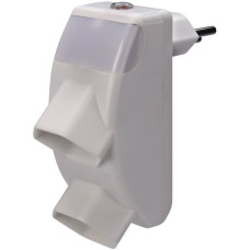 Mehrfachstecker STEKO QUARTER 2xT13 mit Nachtlicht weiss