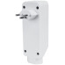 Mehrfachstecker Steffen 3xT13+1xT13 mit Schalter 10A 230V IP20 weiss