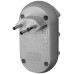Mehrfachstecker Steffen STRONG 3xT13 10A 230V IP20 weiss