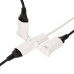 Mehrfachstecker Typ 13 MAX HAURI Clip-Clap 3xT13 180/130° weiss