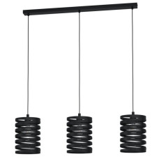 Pendelleuchte CREMELLA 3xE27 Ø180mm schwarz
