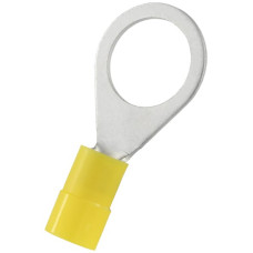 Quetschkabelschuh Ferratec Ringform M12 PC 4-6mm² gelb Beutel à 50 Stück