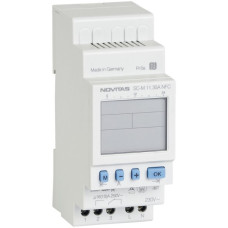 REG-Wochenschaltuhr NOVITAS SC-M 11.35A NFC, 230V 1-Kanal Astro