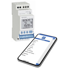 REG-Wochenschaltuhr NOVITAS SC-M11.35 BT, 230V 1-Kanal