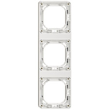 UP-Montagerahmen Feller NEVO SNAPFIX 3x1 87x287mm weiss