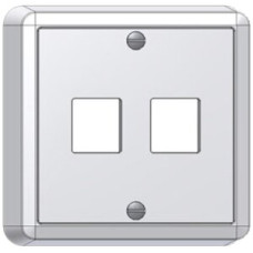 AP-Montageset Keystone Dätwyler weiss 2x Edue gerade