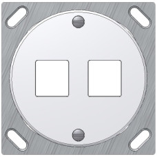 EB-Montageset Keystone Dätwyler weiss 2x Standard gerade