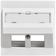 Montageset Keystone Dätwyler weiss 2x EDIZIOdue schräg für Kombination