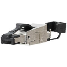 Stecker RJ45 Dätwyler C6a geschirmt IP20 500MHz schwarz