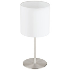 Tischleuchte Eglo PASTERI E27 1x0-60W Nickel