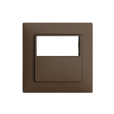 Frontset EDIZIOdue F für Bewegungsmelder pirios 180 R eco plus coffee