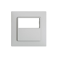 Frontset EDIZIOdue F für Bewegungsmelder pirios 180 R eco plus hellgrau