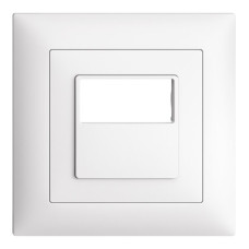 Frontset EDIZIOdue FMI für Bewegungsmelder pirios 180 R eco plus weiss