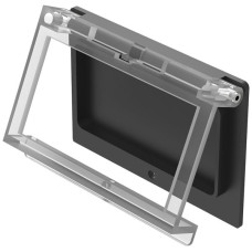 Schutzklappe EAO03 24x48mm transparent
