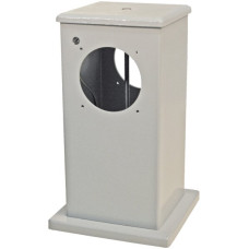 Anschlussaufsatz Ellipse H=200 mit 2 Bohrungen IP54 weiss leer
