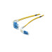FO-Patchkabel LC/SC Duplex gelb 9/125µ 1 m