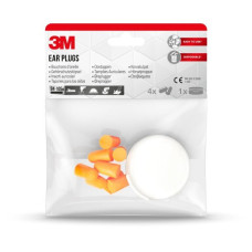 Gehörschutz-Stöpsel 3M 1100C4 37 dB orange 4 Paar - 12 Packung