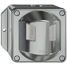 AP-Bewegungsmelder KNX ELEMENT pirios 2-Kan 180° aluminium