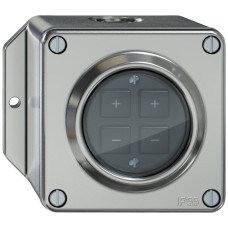 AP-Dimmer Nebenstelle ELEMENT Wiser 2K 4T aluminium