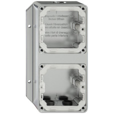AP-Gehäuse ELEMENT SNAPFIX 111x193x54mm 3xM20 aluminium