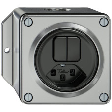 AP-Kombination ELEMENT 2xAR+Typ 23 aluminium