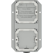 AP-Kopfzeile ELEMENT 2x1 Aluminium