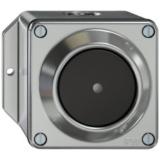 AP-Leuchtdruckschalter ELEMENT Sch 6/1L 16A 250V LED Aluminium